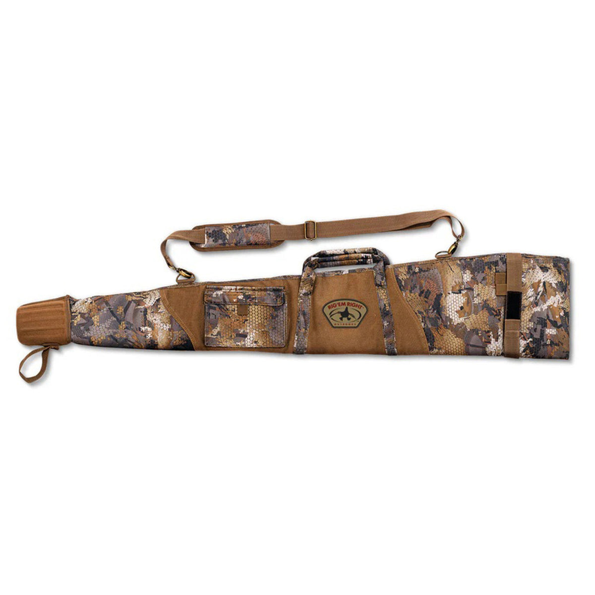 Rig'Em Right Flashpoint Floating Gun Case Image in Optifade Timber