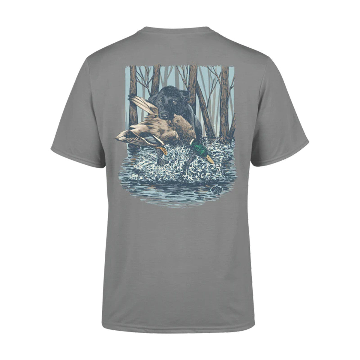 Black Lab & Mallard Tee Short Sleeve