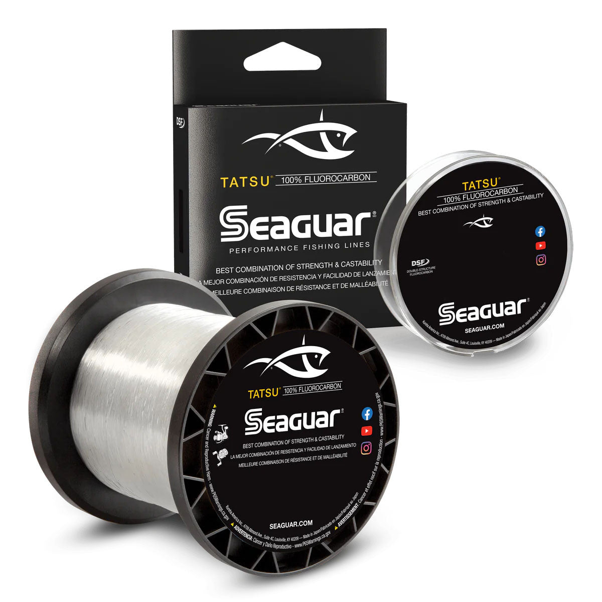 Tatsu 12lb Fluorocarbon Fishing Line, 200 yards