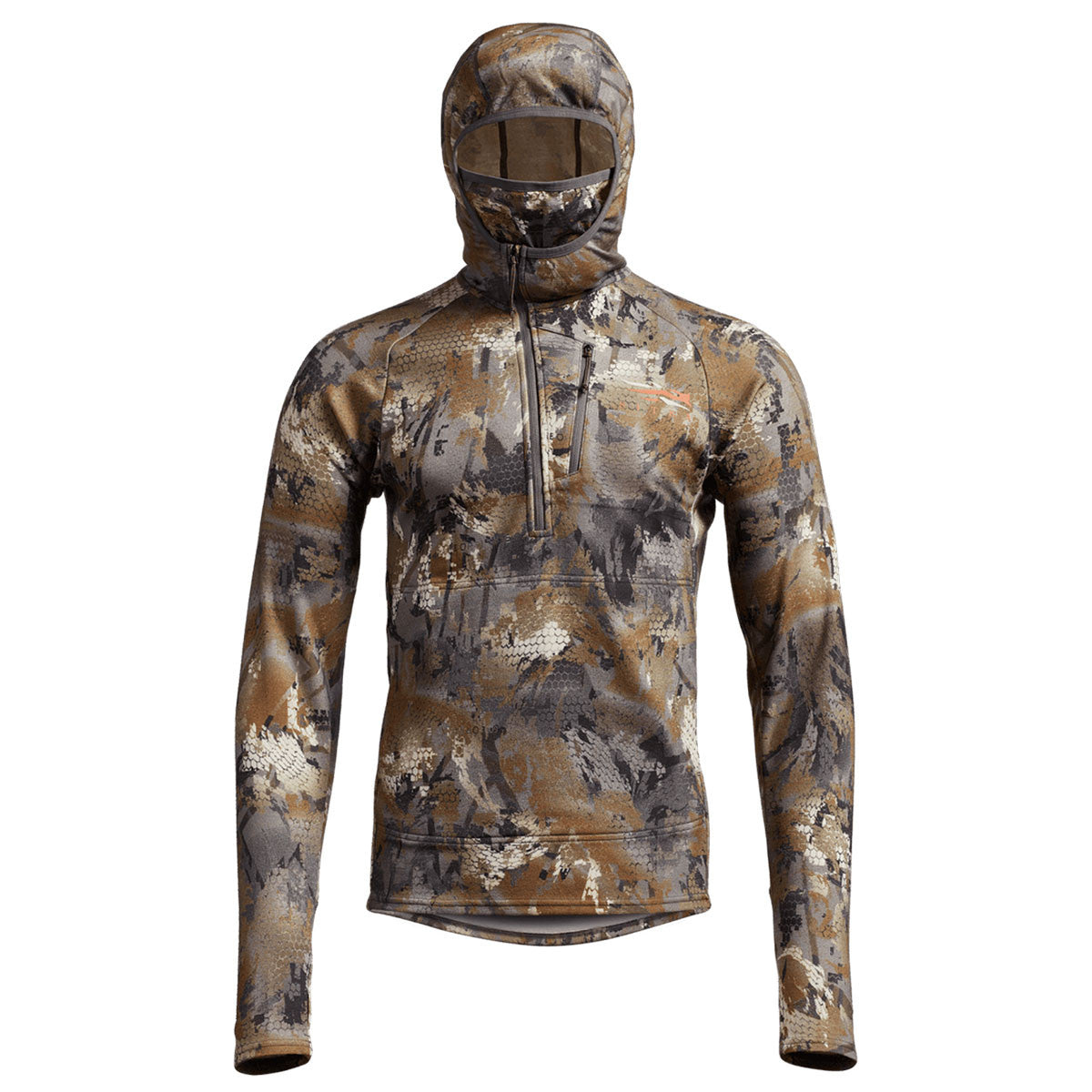 Sitka Core Merino 330 Hoodie Image in Timber