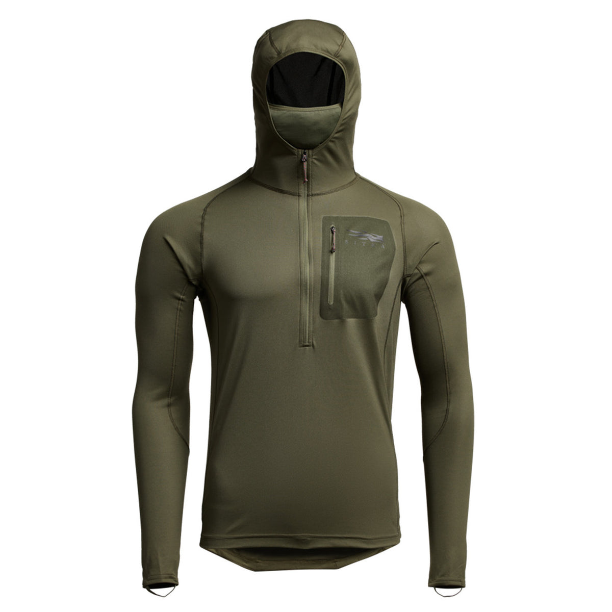 Sitka Core Lightweight Hoodie Image in Covert