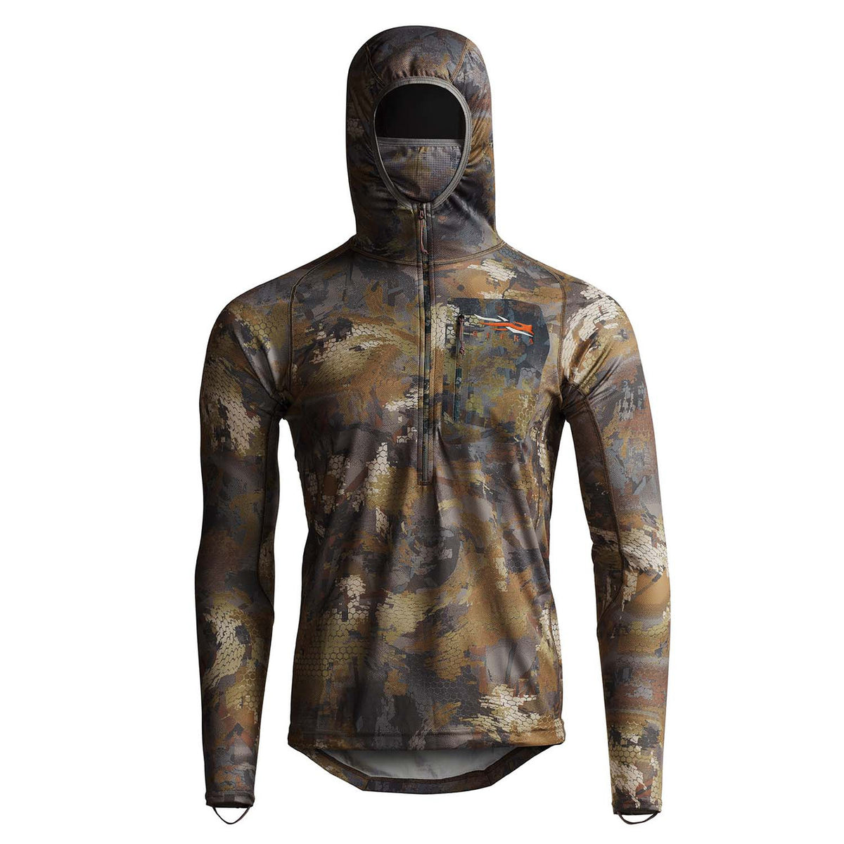 Sitka Core Lightweight Hoodie Image in Timber