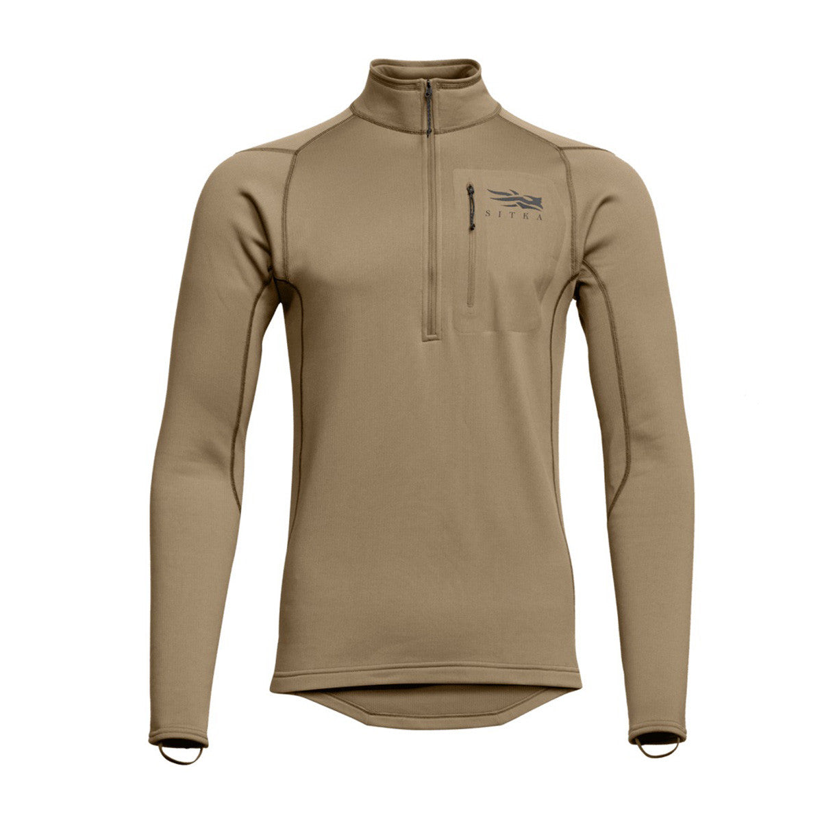 Sitka Core Midweight Zip-T Image in Coyote