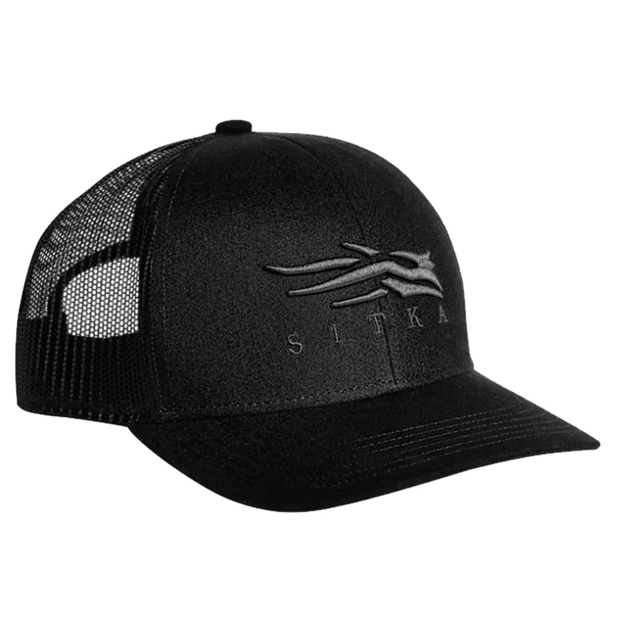 Sitka Icon Mid Trucker Hat image in Black-Charcoal