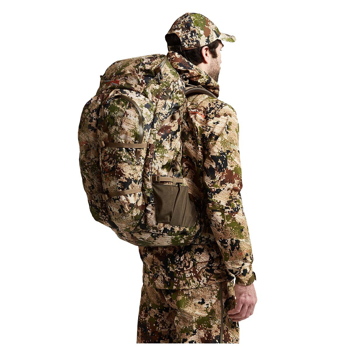 Sitka Mountain Hauler 2700 Hunting Pack Angled Image in Subalpine