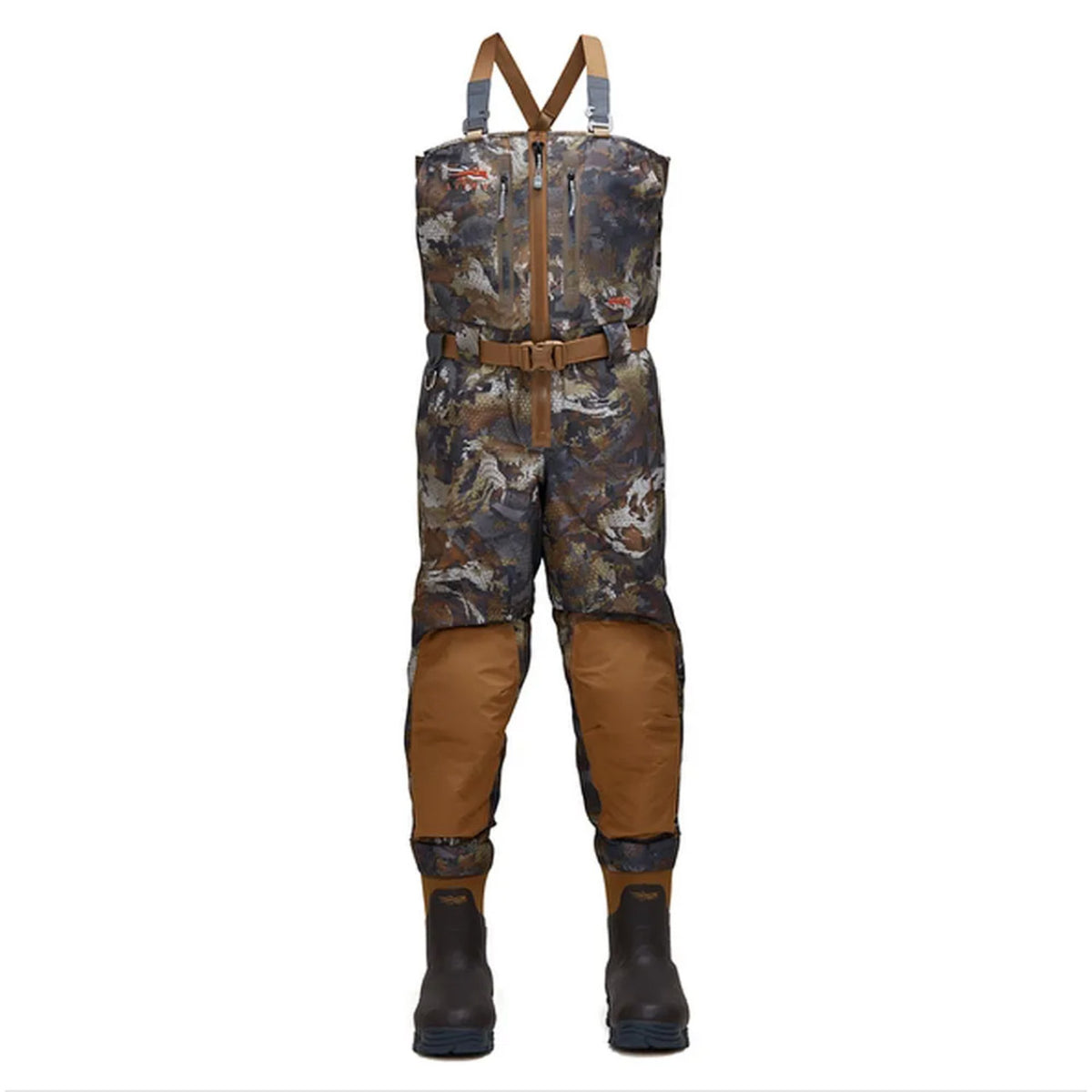 Image of the Sitka Delta Zip Insulated Wader in Timber