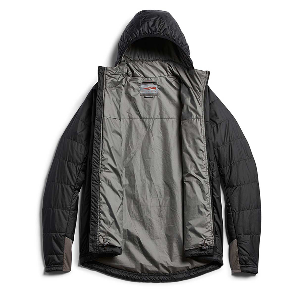 Sitka Kelvin AeroLite Jacket Open Image in Black