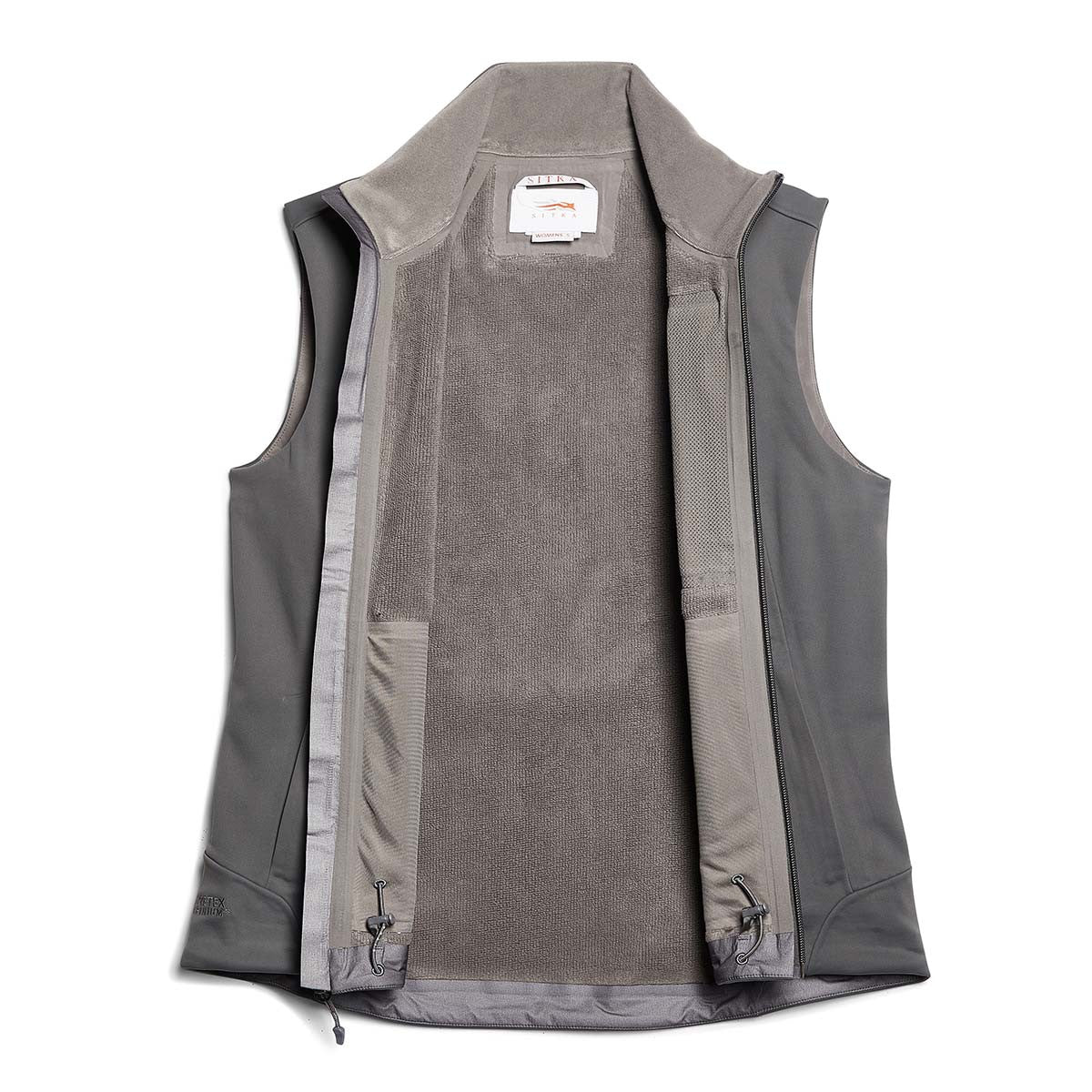 Sitka Women's Jetstream Vest Inside Image in Lead