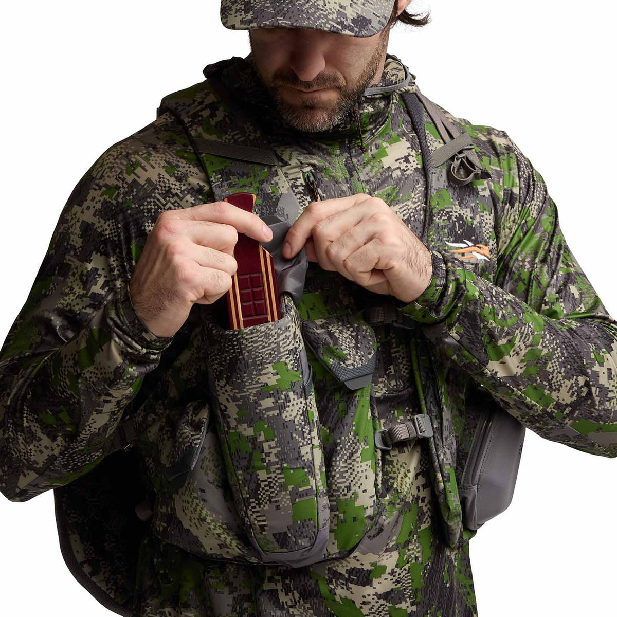 Sitka Equinox Turkey Vest Call Pouch Image in Optifade Cover