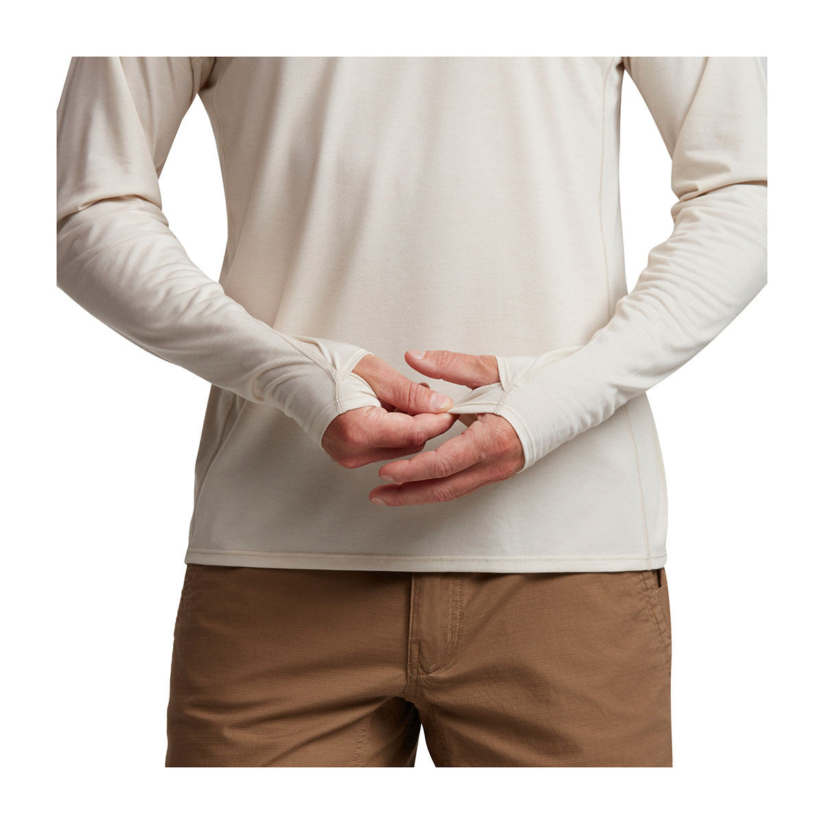 Sitka Radiant Hoodie Thumbhole Image in Opal
