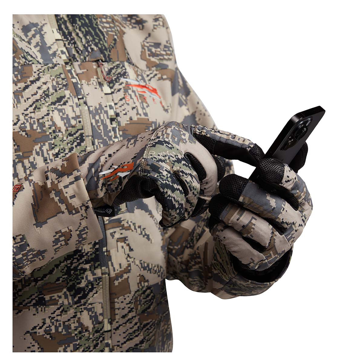 Sitka Jetstream Insulated WS Glove Touchscreen Image in Open Country