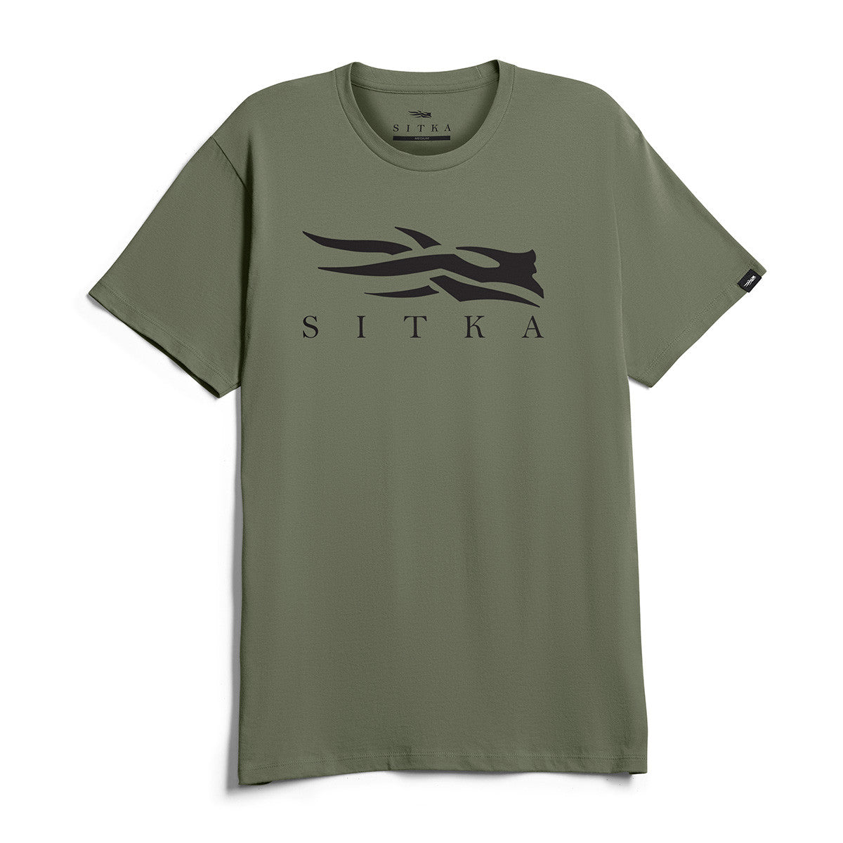 Image of Sitka Men's Icon Tee in Olive Green