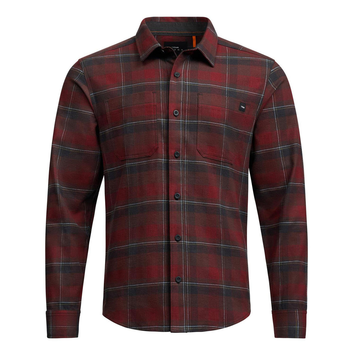 Sitka Ashland Lightweight Flannel Image in Cherry Red Fall Plaid