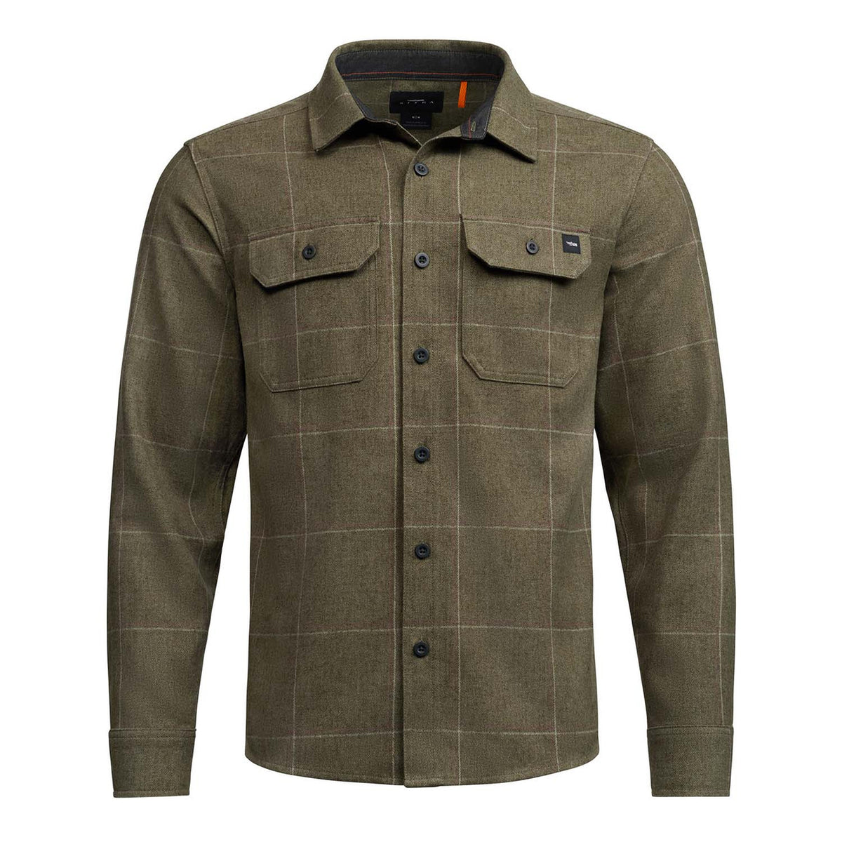 Sitka Hardwood Heavyweight Flannel Image in Deep Hemlock Fall Plaid