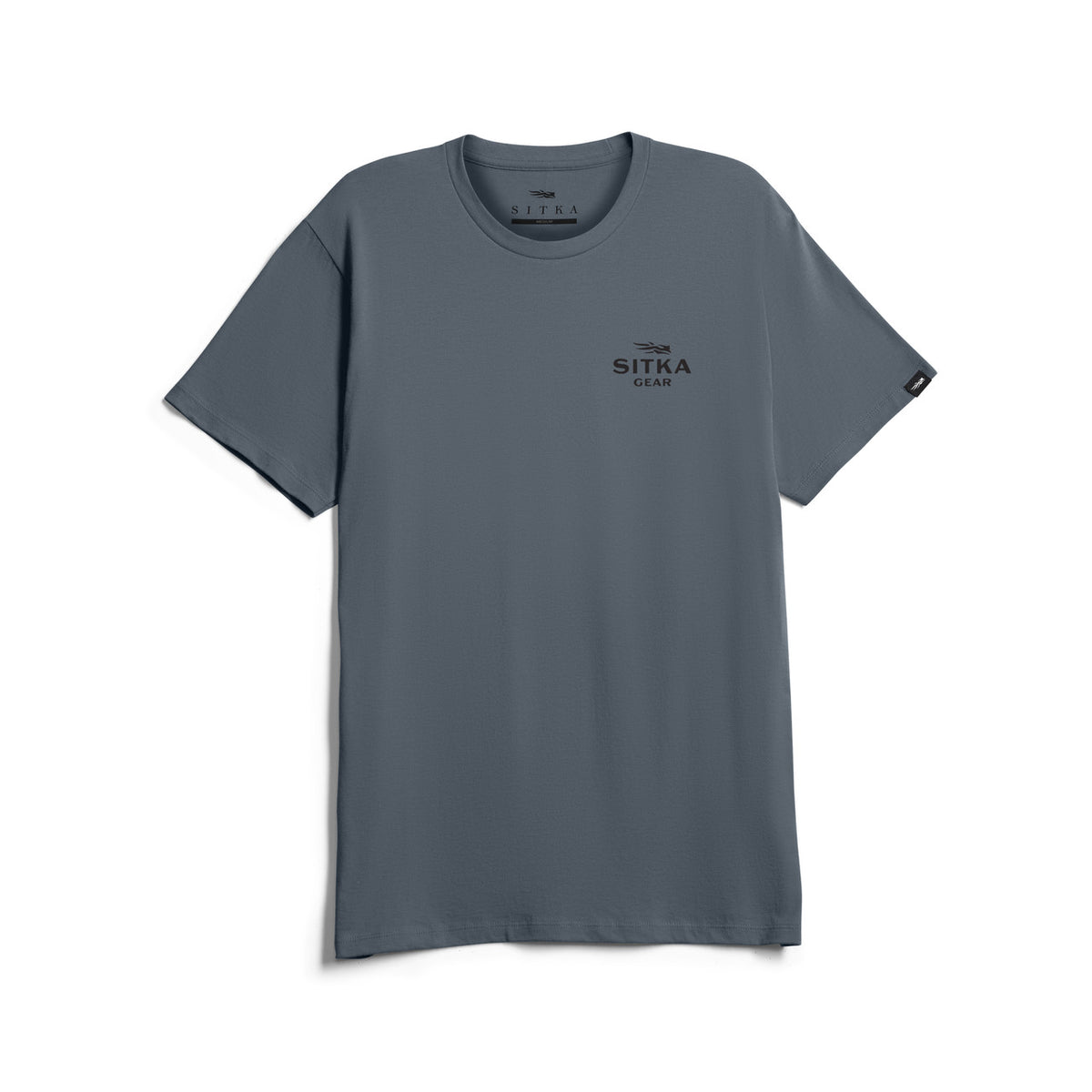 Sitka Roost Tee Front Relaxed Image in Thunder