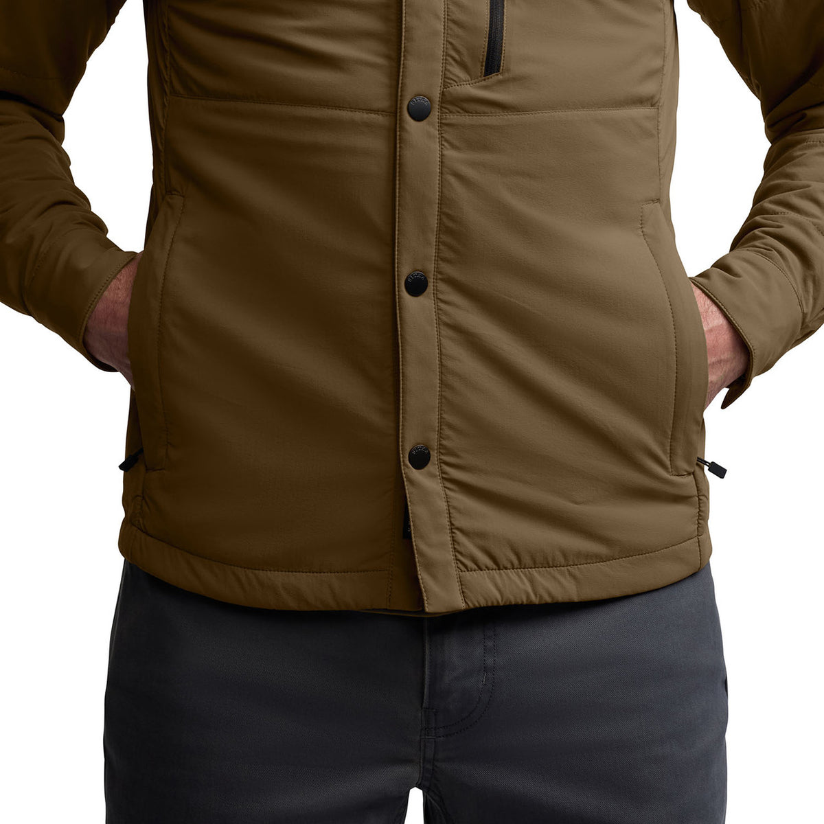 Sitka Ambient 100 Shirt Jacket Side Pockets Image