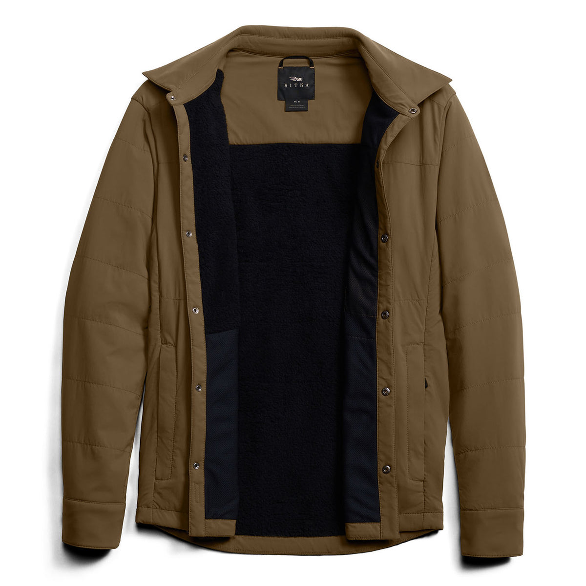 Sitka Ambient 100 Shirt Jacket Inside Fabric Image