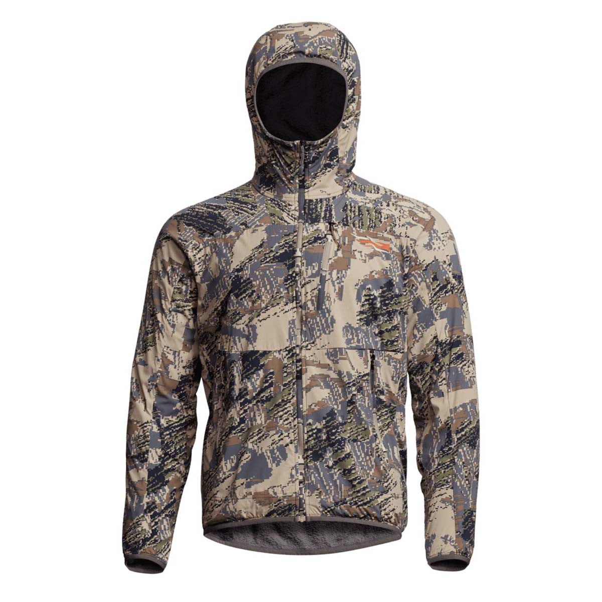 Sitka Ambient 100 Hooded Jacket Image in Open Country