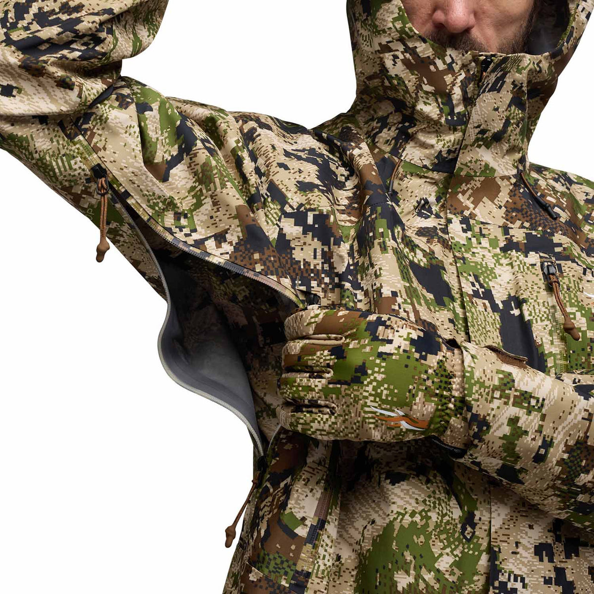 Sitka Dew Point Pro Jacket Armpit Zipper Image