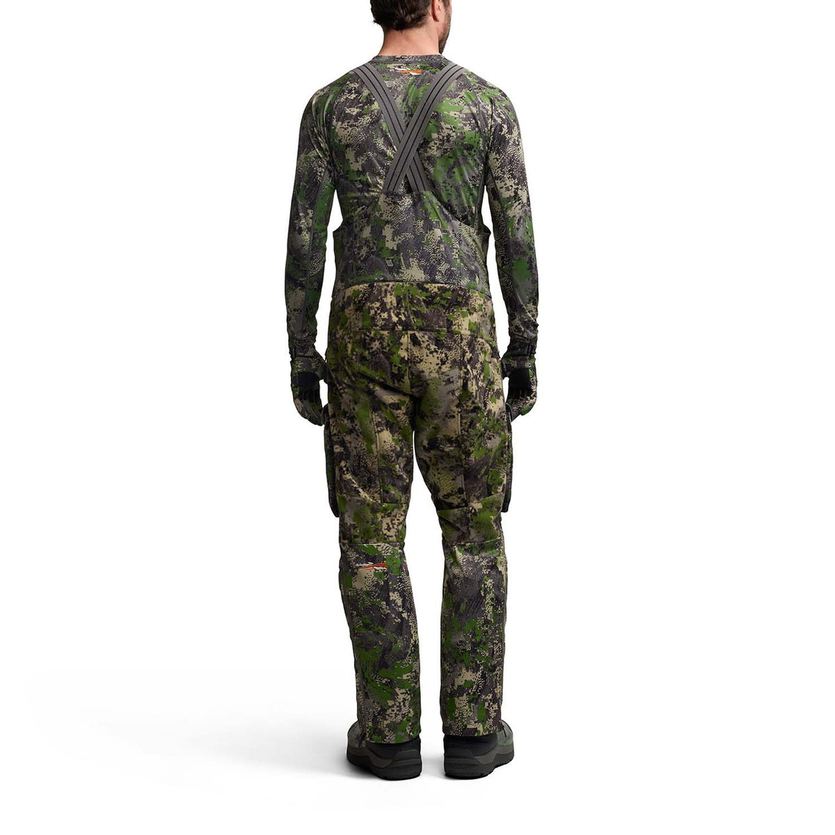 Sitka Men's Stratus Bib Back Model Image