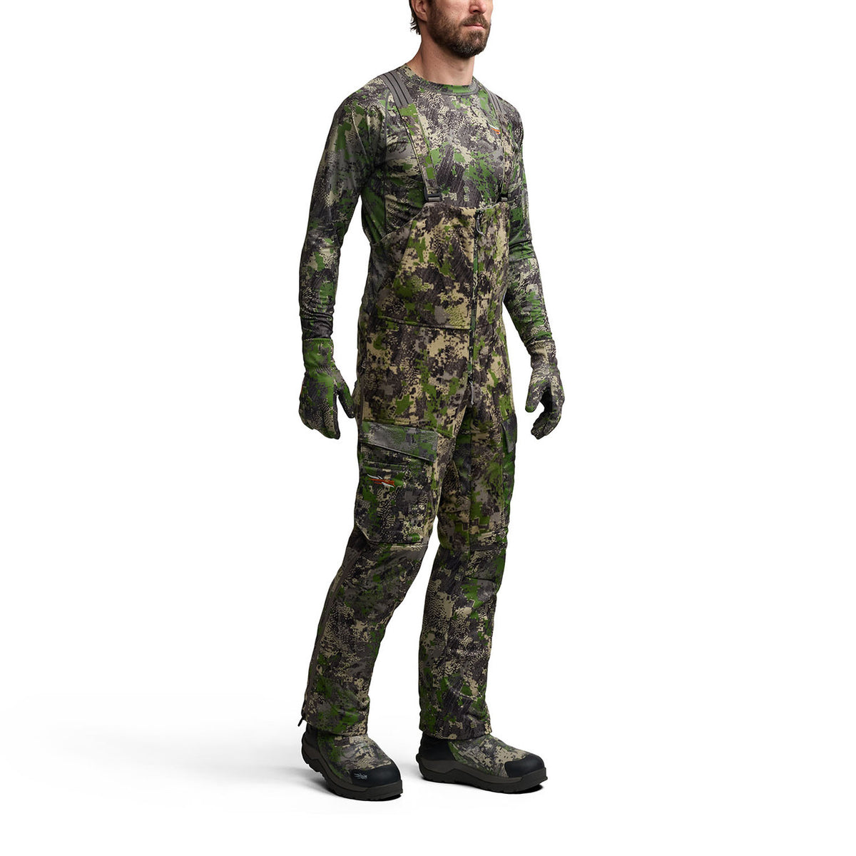 Sitka Men's Stratus Bib Side Model Image