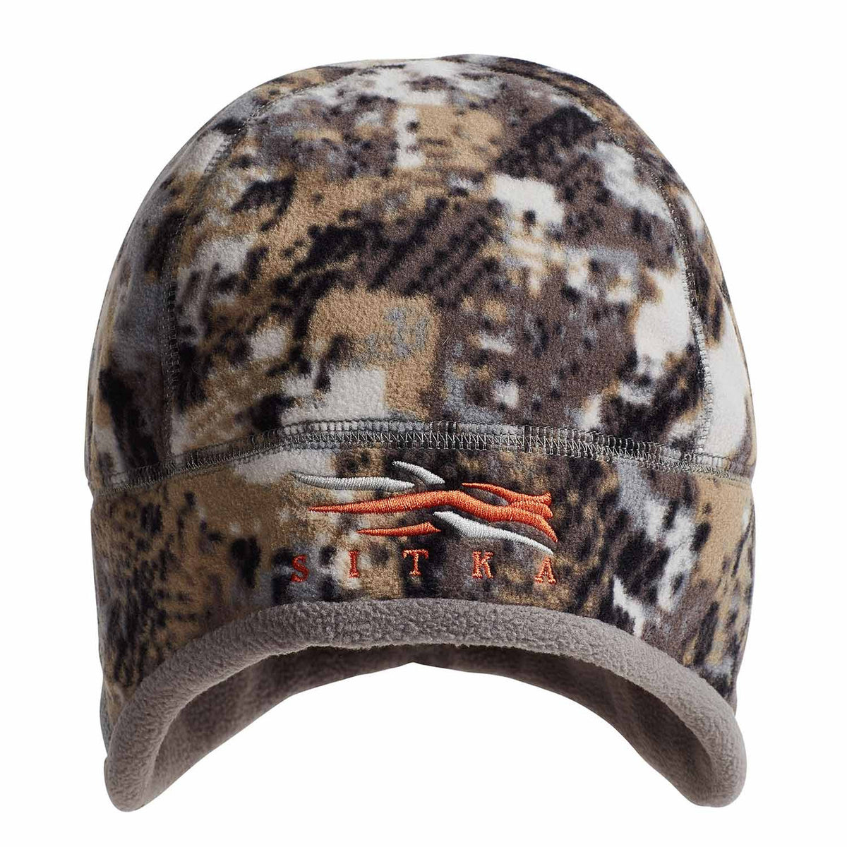 Sitka Stratus WS Beanie Image in Optifade Elevated II