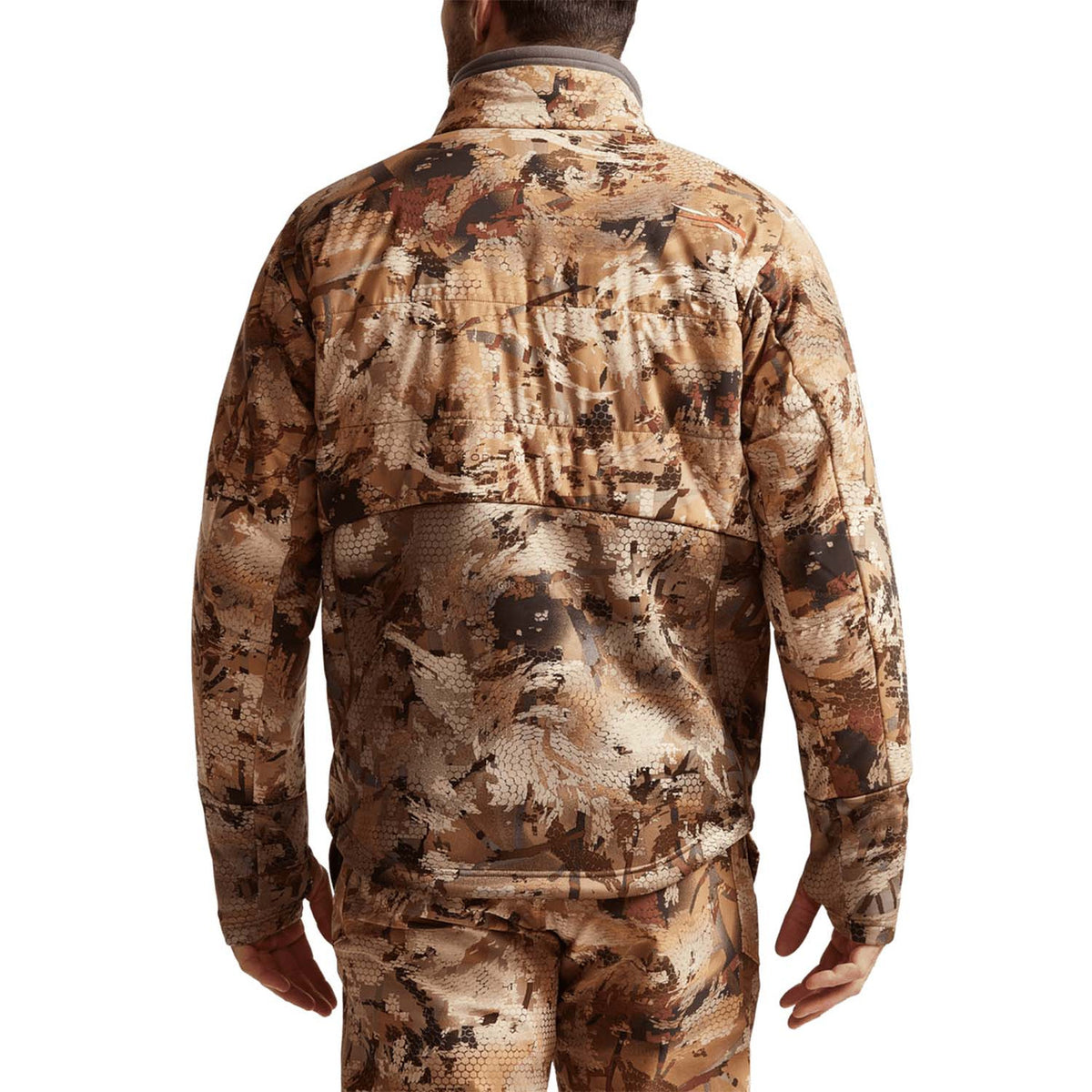 Sitka Men's Duck Oven Jacket Back Model Image