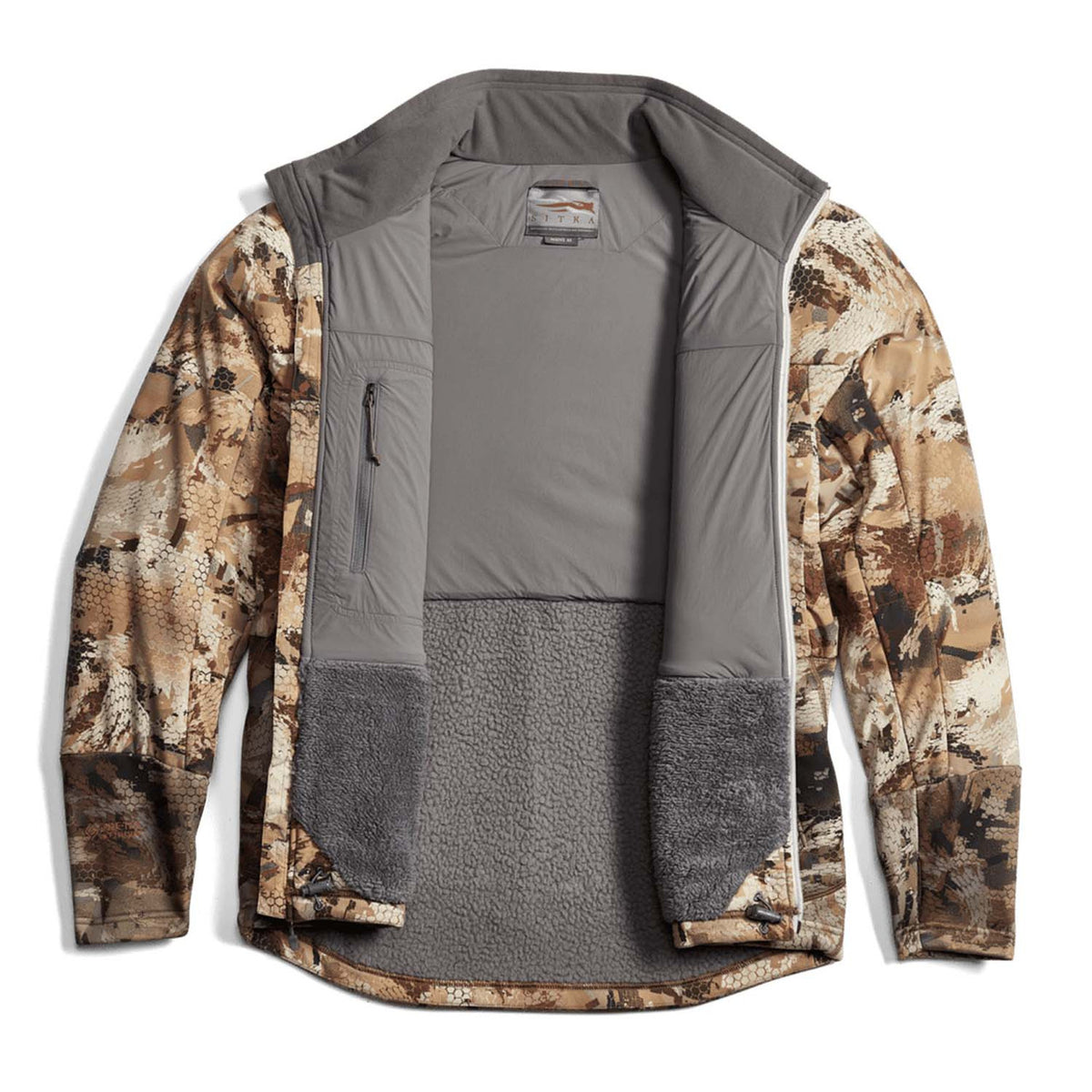 Sitka Men's Duck Oven Jacket Inside Fabric Image