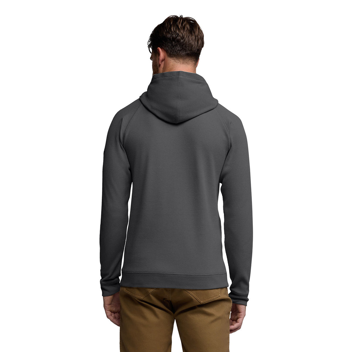 Back Image of Sitka Waffle Pullover Hoodie