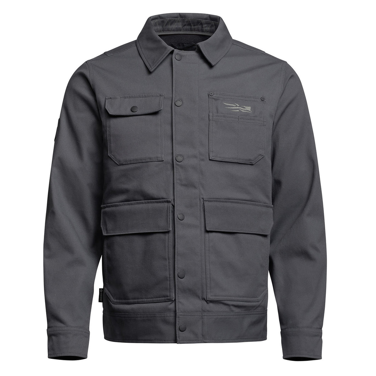 Image of the Sitka Grindstone Chore Coat in Iron Grey