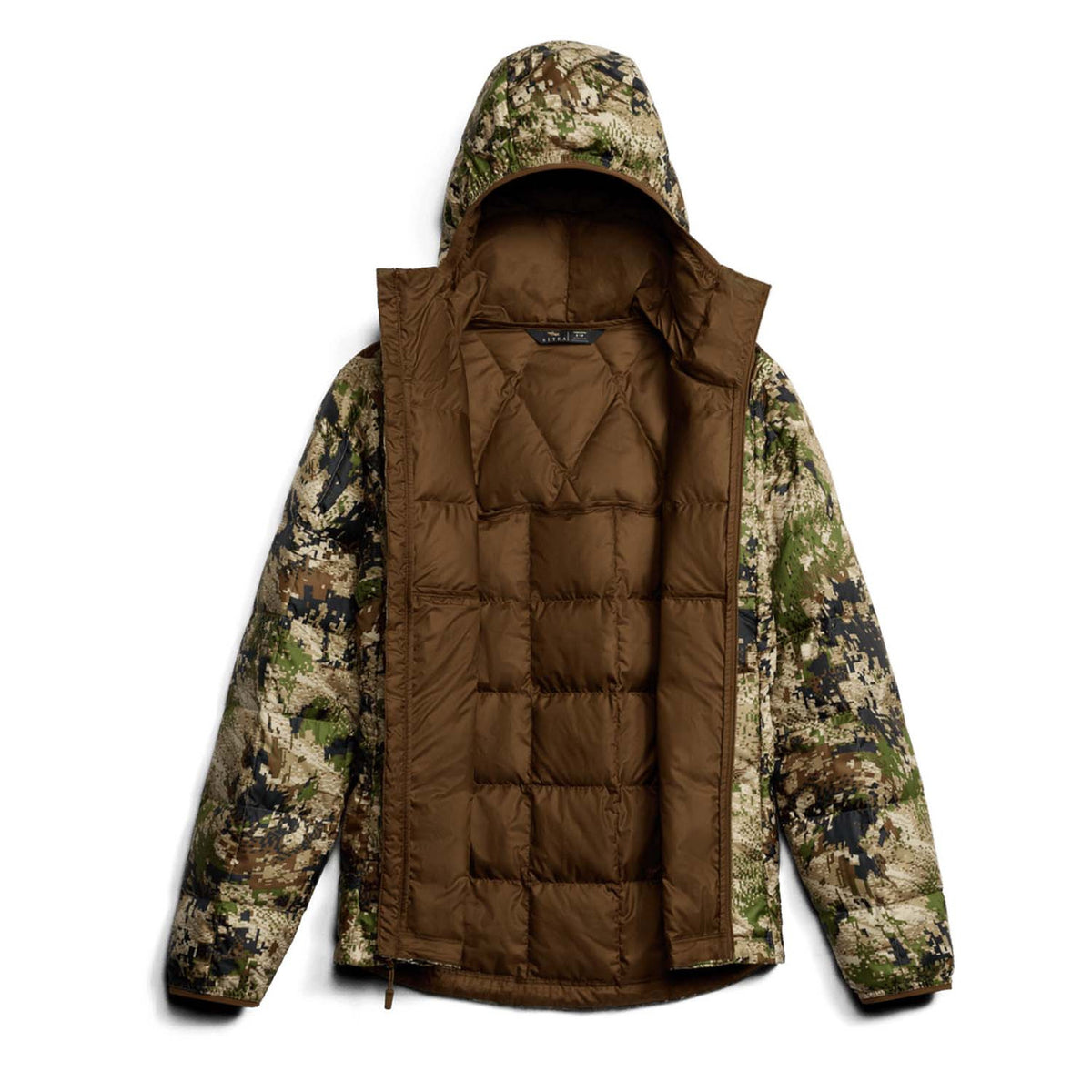 Sitka Women's Microdown Hooded Jacket Opened Image