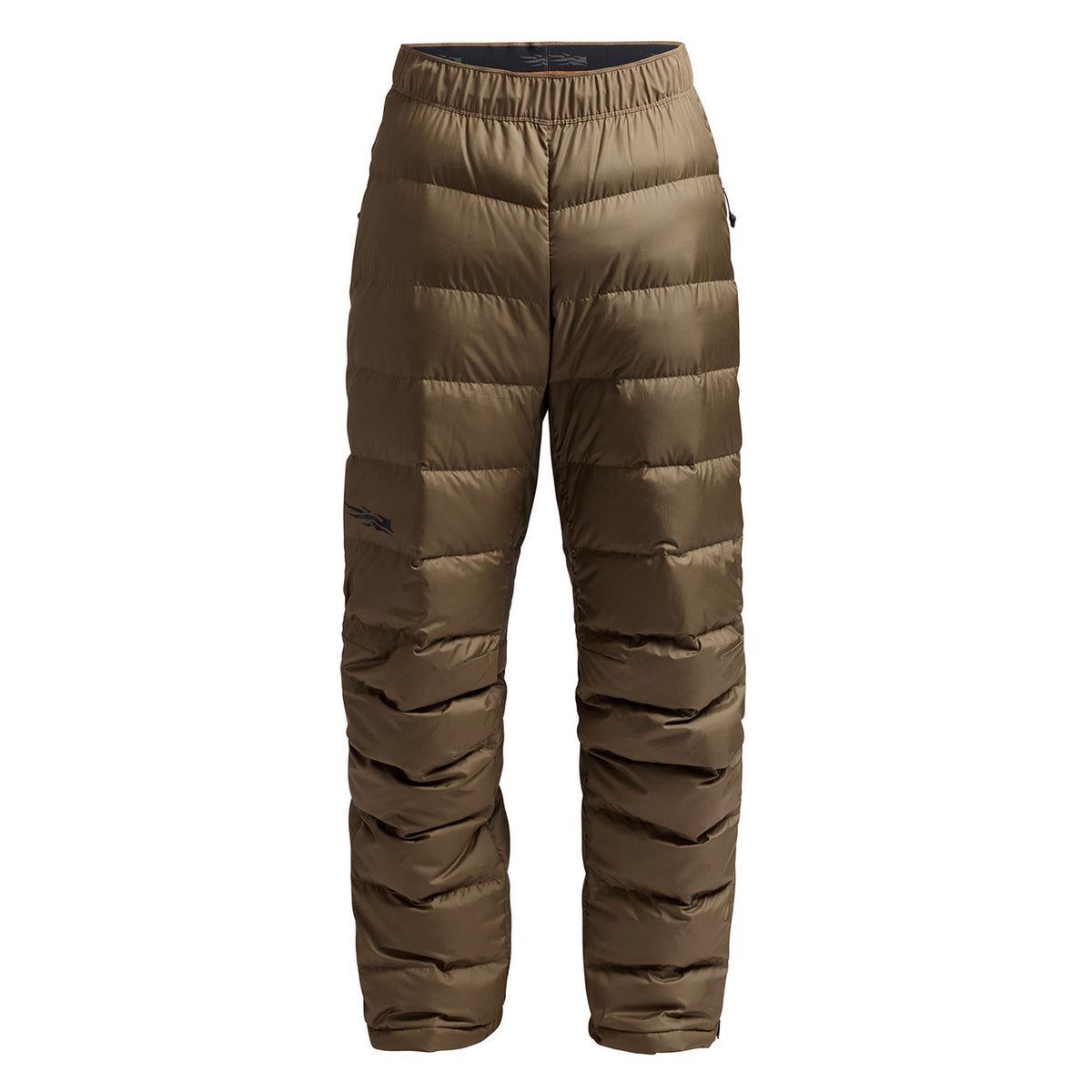 Front Image of the Sitka Microdown Pant in Coyote