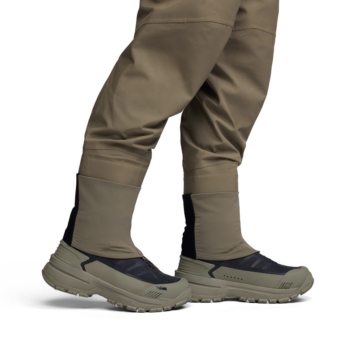 Leg Image of the Sitka CrossCurrent Zip GTX Stockingfoot Wader.