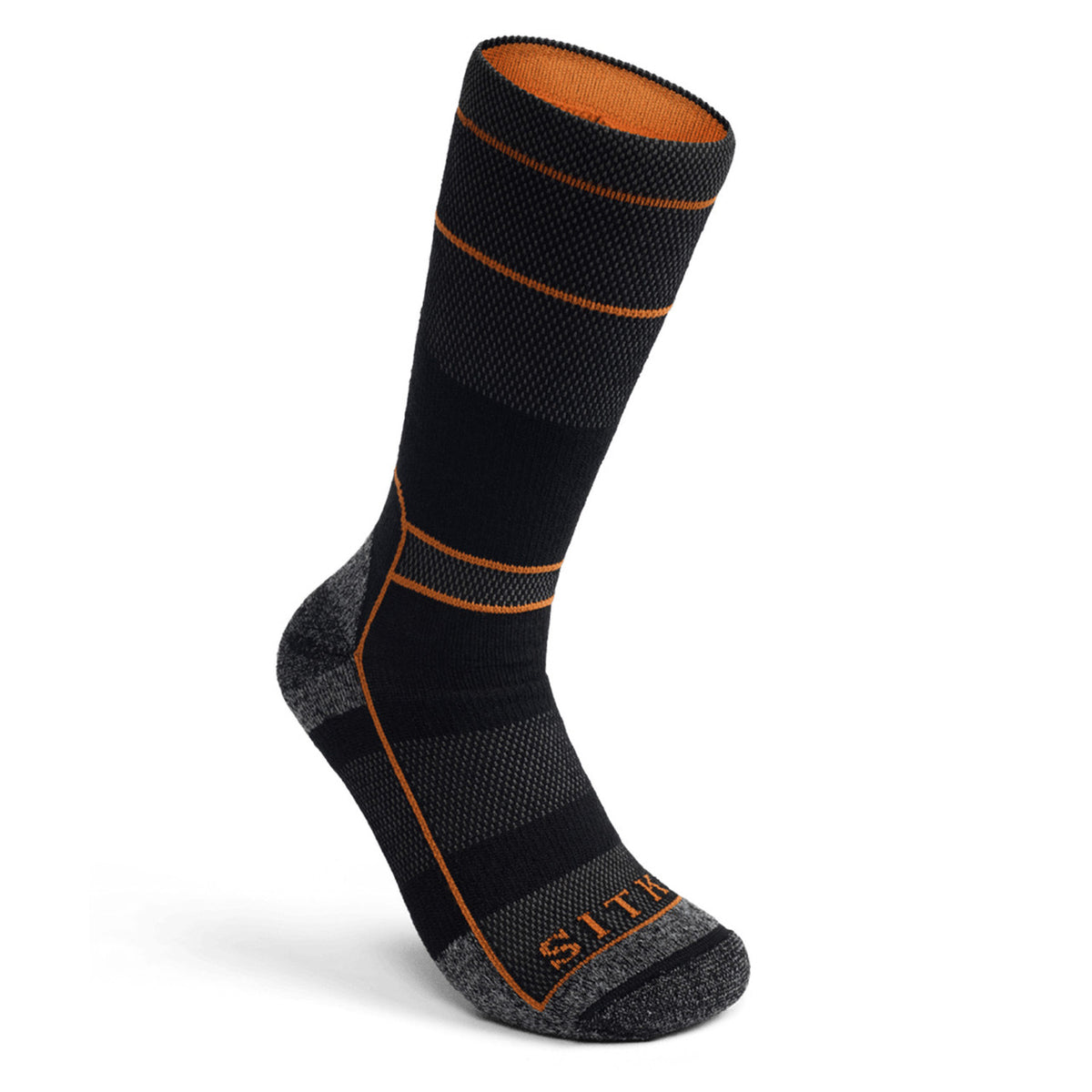 Sitka Heavy Weight Crew Sock Front Angled Image