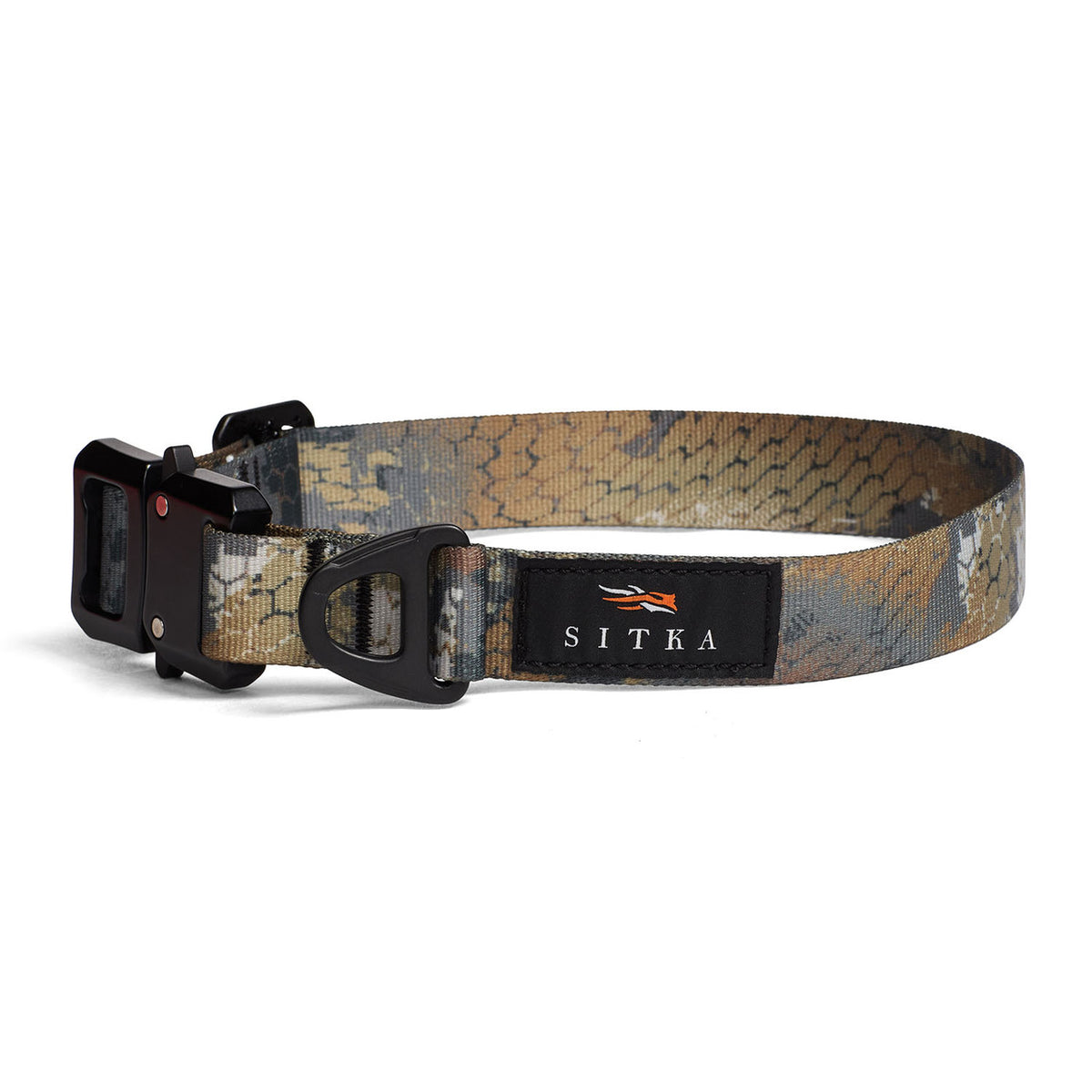 Sitka Quick-Release Dog Collar Image in Optifade Timber