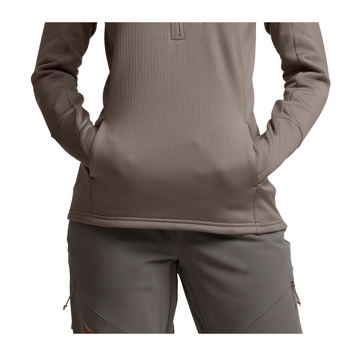 Women's Fanatic Hoodie Pockets Image in Hawk