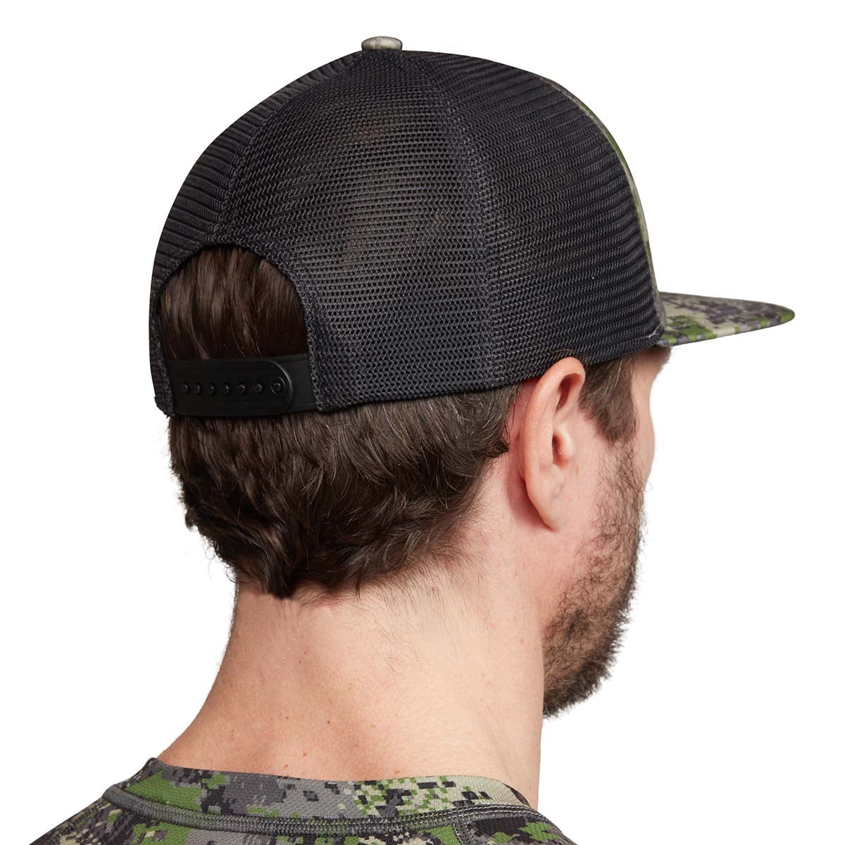 Sitka Trucker Hat Back Image in Optifade Cover