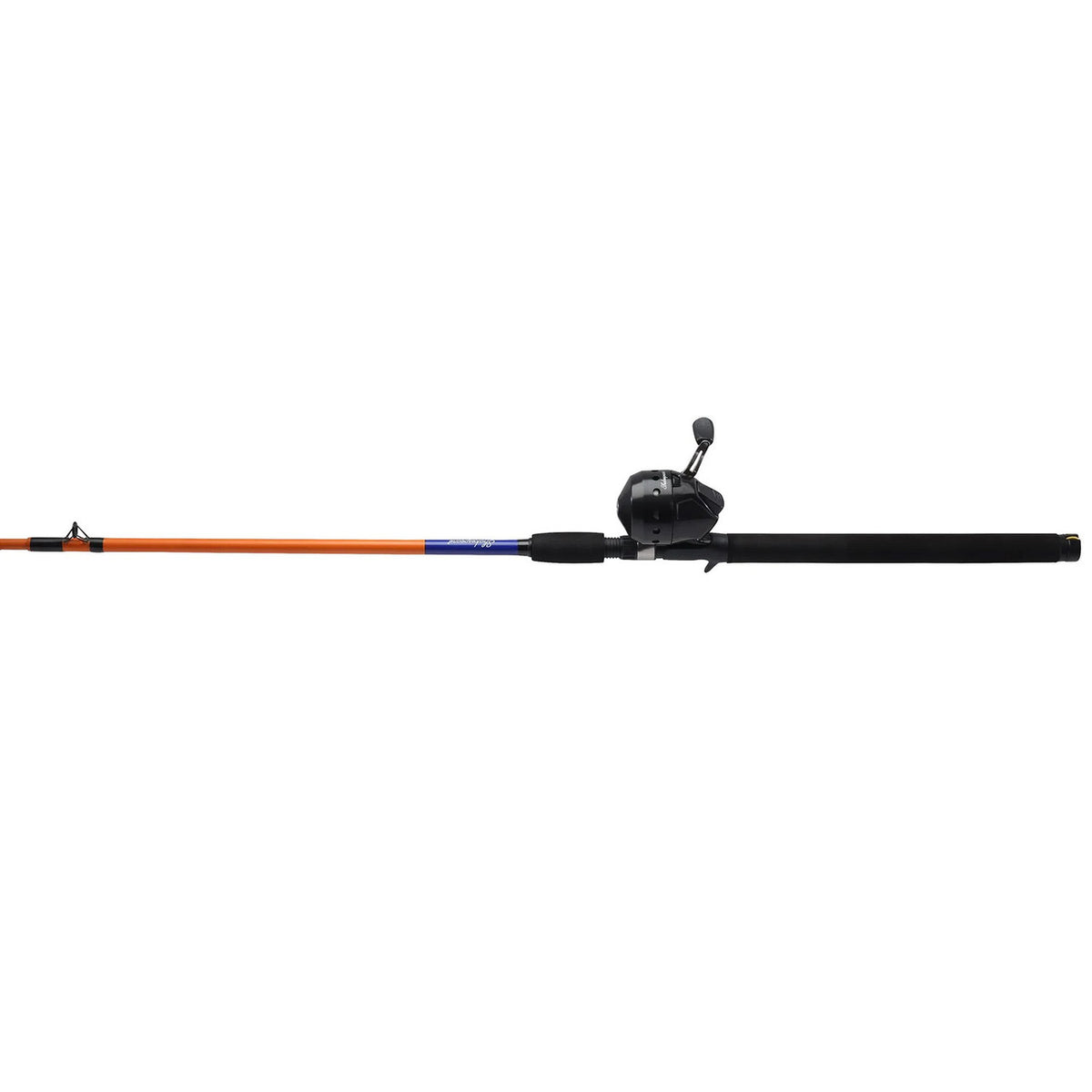 Flipped image of the Shakespeare Catch More Fish Catfish Spincast Rod and Reel Combo.