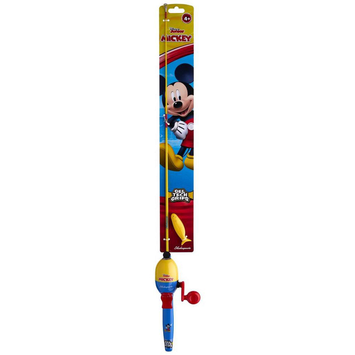 Image of the Disney Mickey Beginner Kit Rod and Reel.