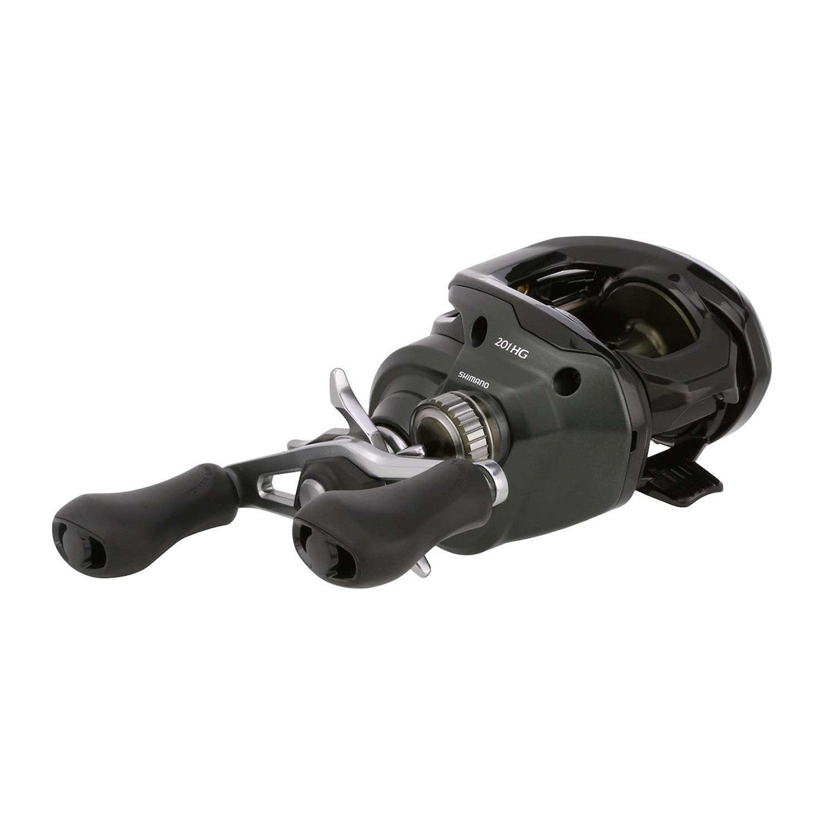 Shimano Curado 201 Baitcasting Reel 7.4:1 Angled Image