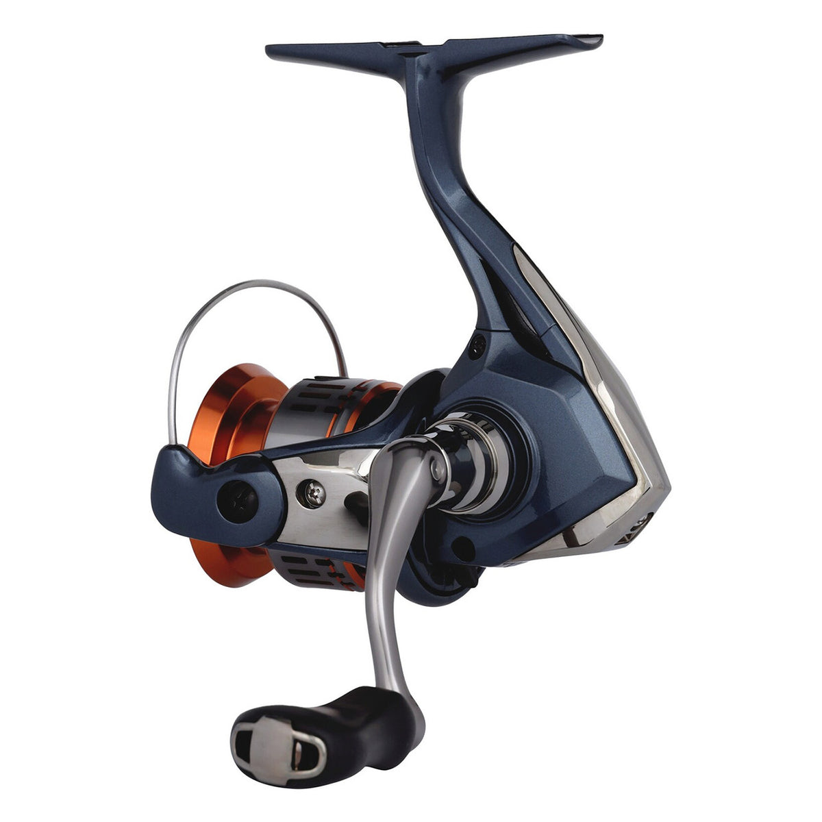 tilted image of Shimano Nasci Spinning Reel.