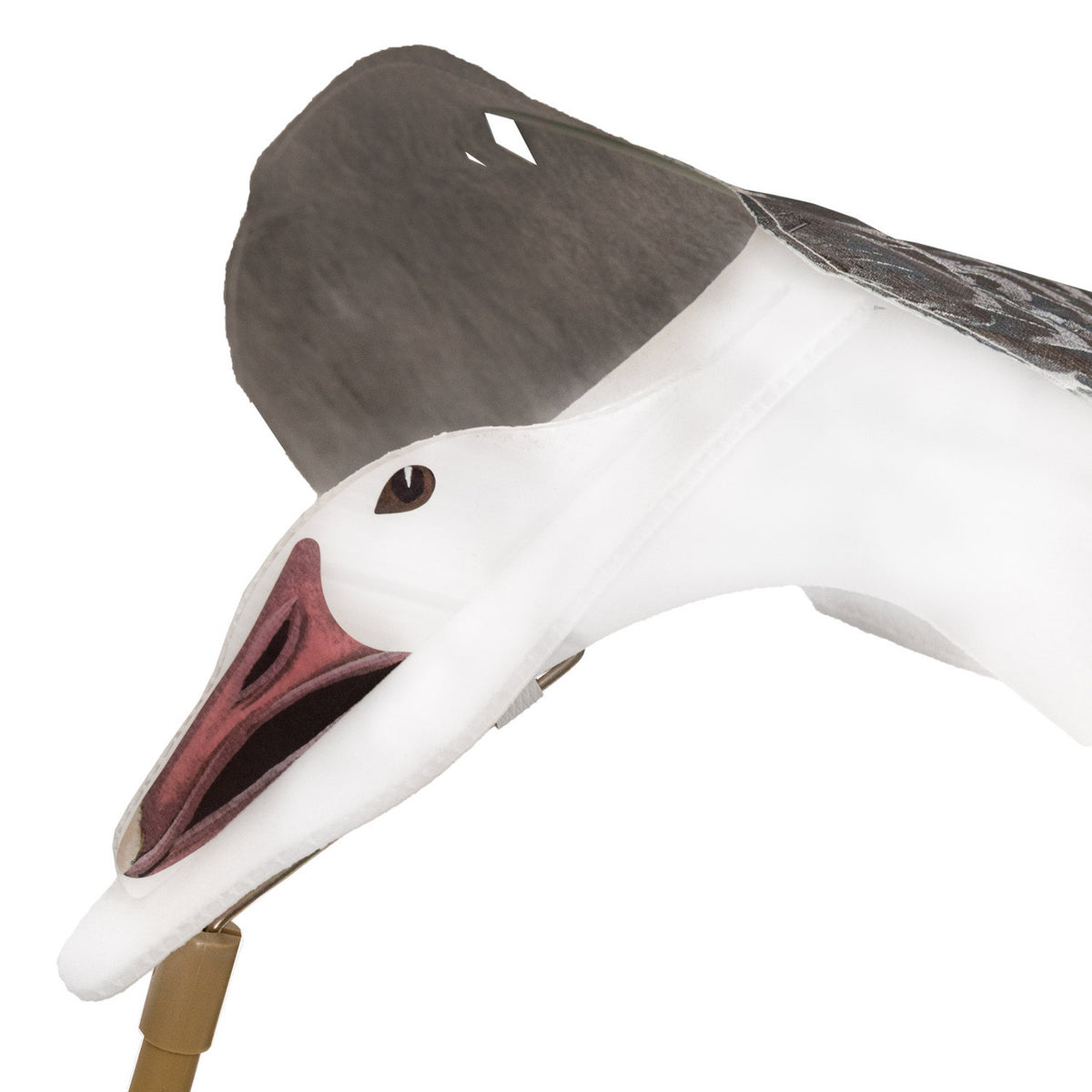 SilloSocks Blue Goose Flapping Decoy close up head image