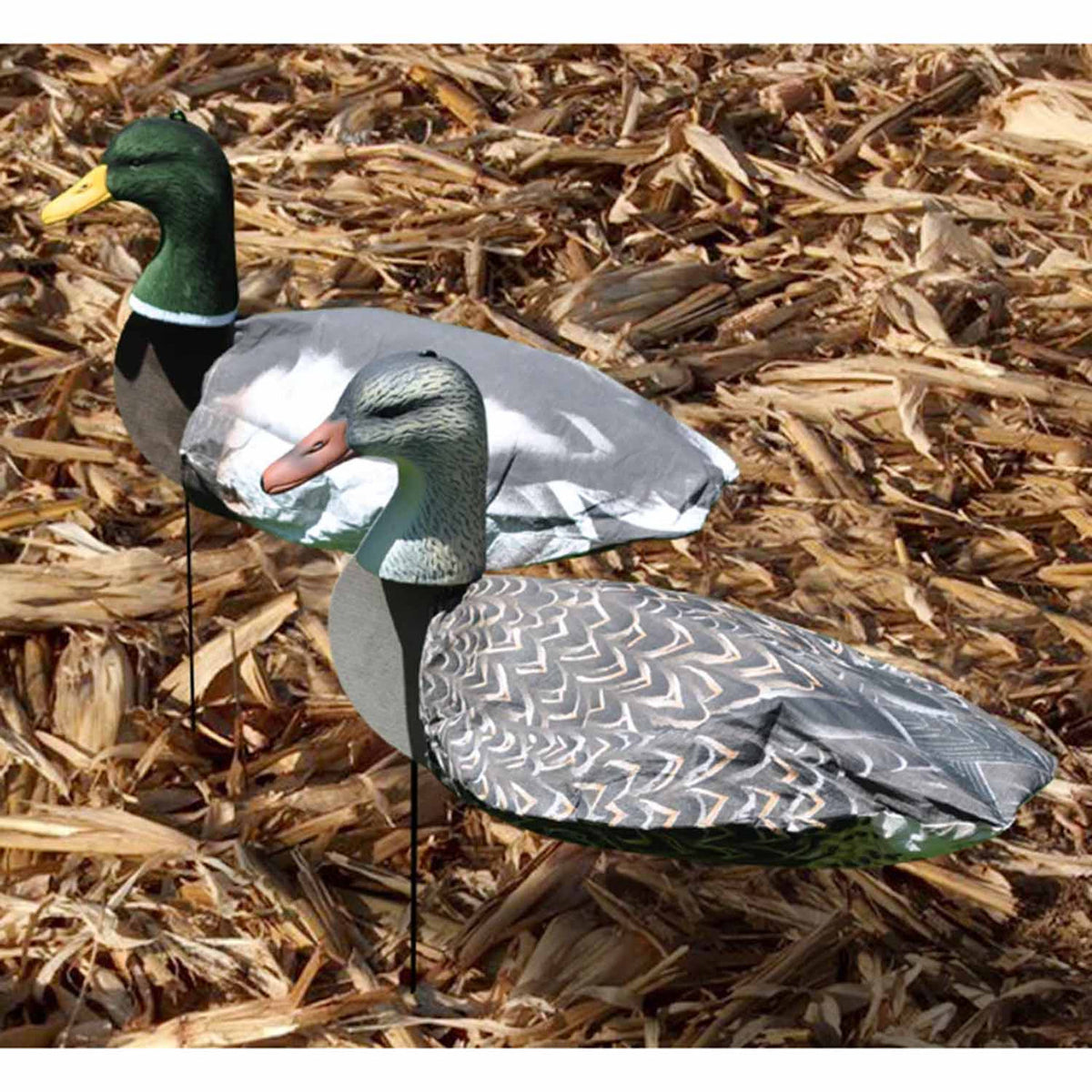 Sillosocks Sentry Mallard Duck Windsocks drake and hen image