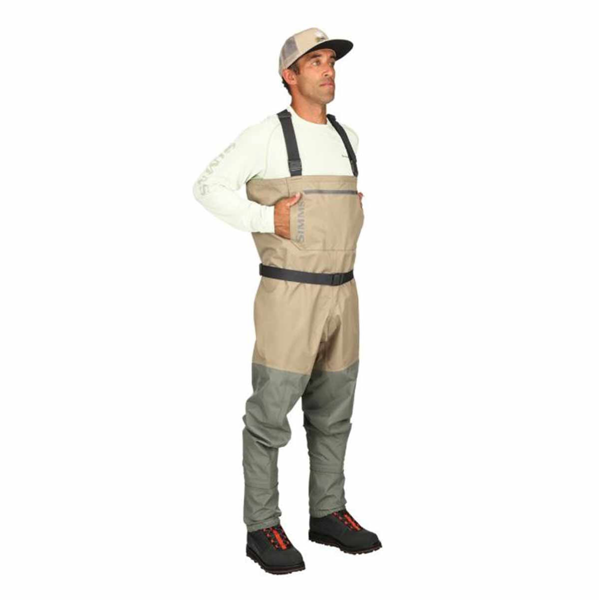 Simms Tributary Stockingfoot - Tan