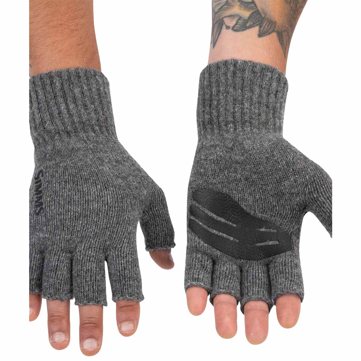 Wool Half Finger Mitt