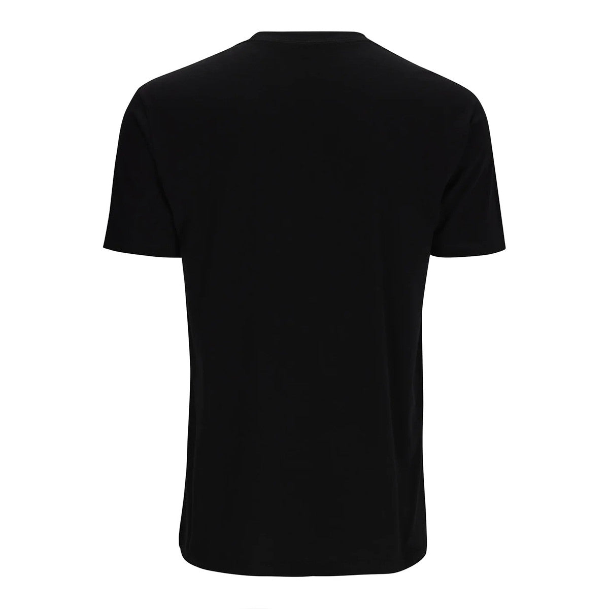 Simms Trout Regiment Camo Fill T-Shirt Back Image in Black