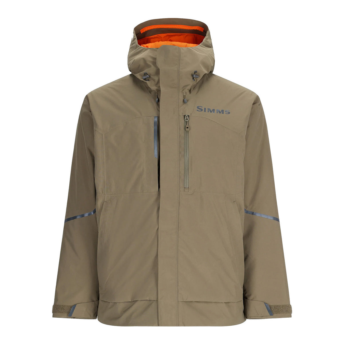 Simms Men's Challenger Insulated Jacket image in Dark Stone