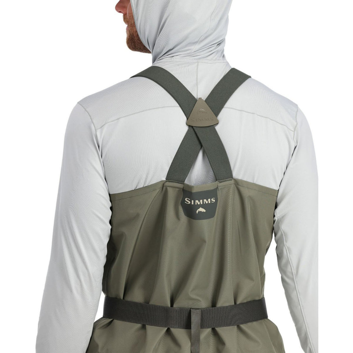 Simms Tributary Stockingfoot Waders Back Straps Image