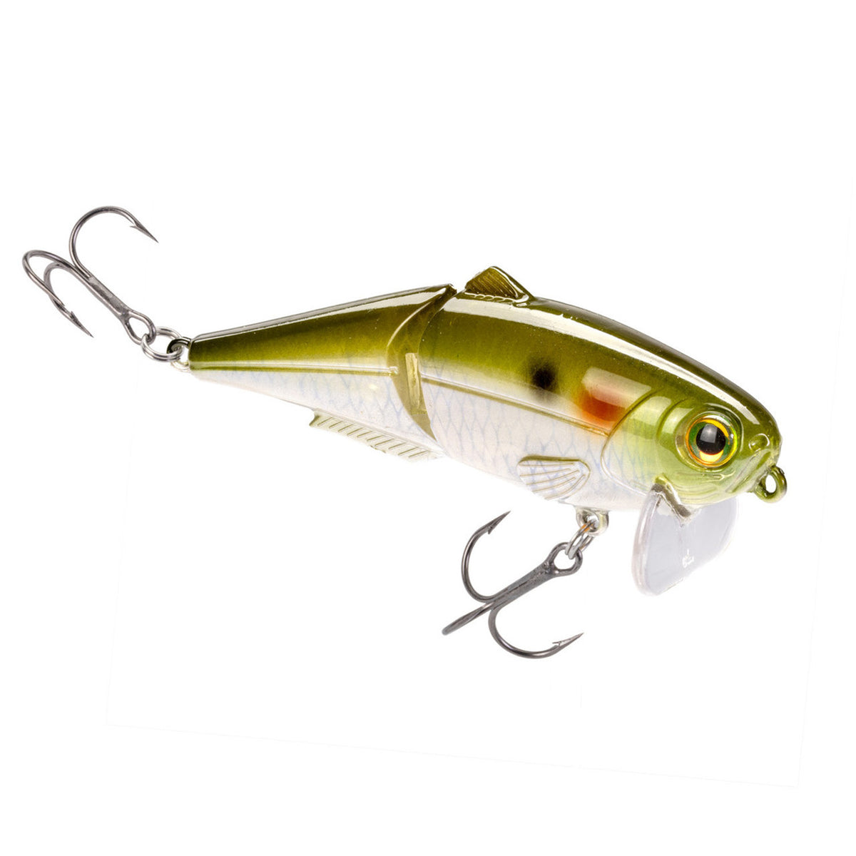 Strike King Wake Shad Topwater - Ghost Herring