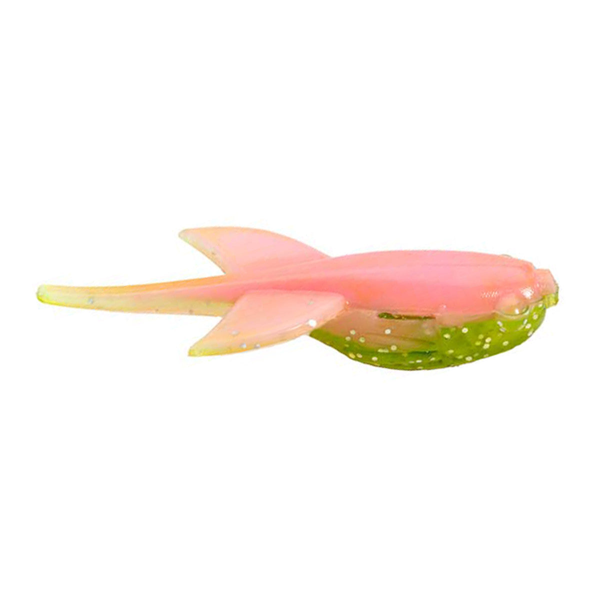Strike King Mr. Crappie 1.5" Sugar Glider Soft Fishing Bait Image in Electric Chicken